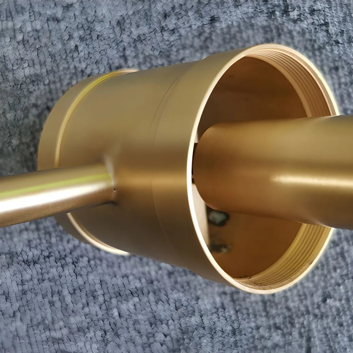 Brass Ribbed Glass Wall Sconce | Modern Fluted Vanity Light Fixture