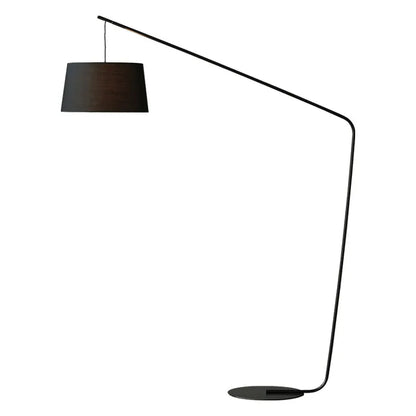 Modern Minimalist Arc Floor Lamp | Black Overarching Reading Light