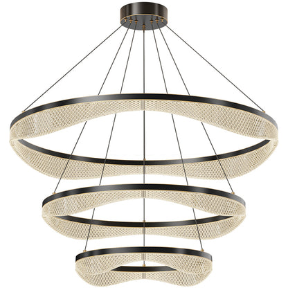 Lustre tambour 20 po en coquille de Capiz