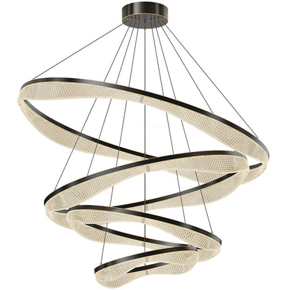 Lustre tambour 20 po en coquille de Capiz