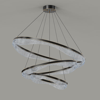 Lustre tambour 20 po en coquille de Capiz