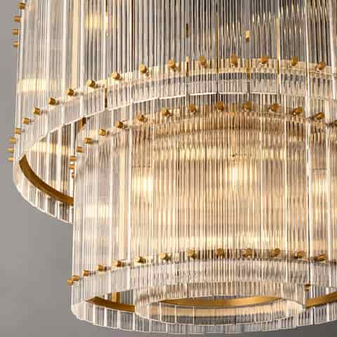 Wholesale Crystal Drum Chandelier for Hospitality Projects thumbnail 10