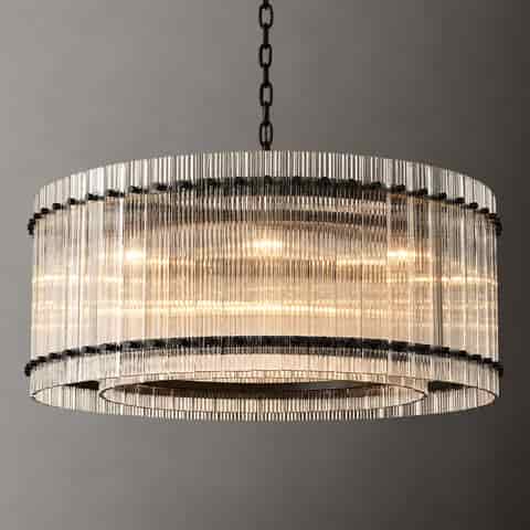 Wholesale Crystal Drum Chandelier for Hospitality Projects thumbnail 6