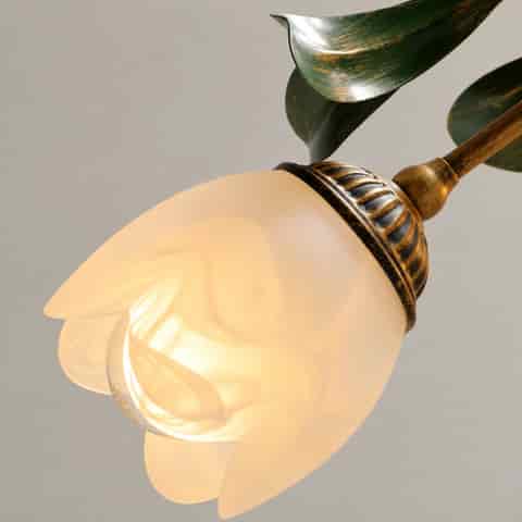 Botanical Floral Ceiling Light OEM Manufacturer | Zhongshan Decorative Lighting Wholesale Supplier thumbnail 7